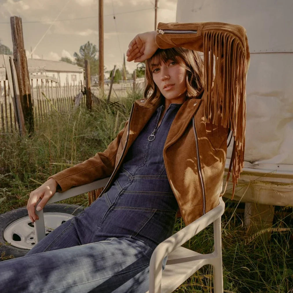 Urban Cowgirl Retro Biker- Carmel