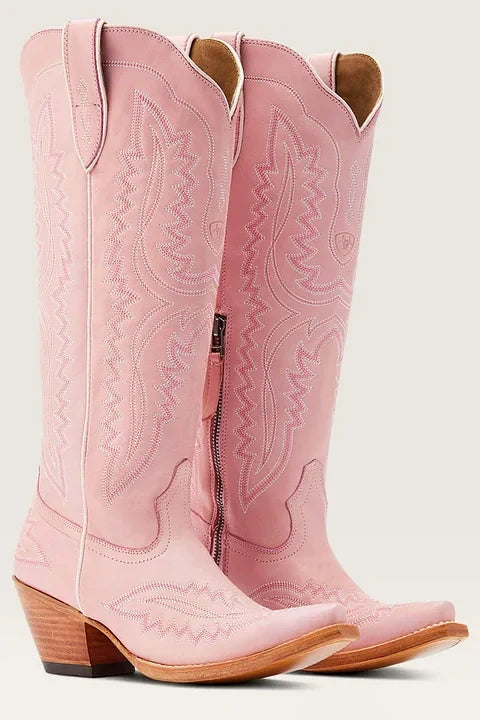 Tall Leather Western Boots