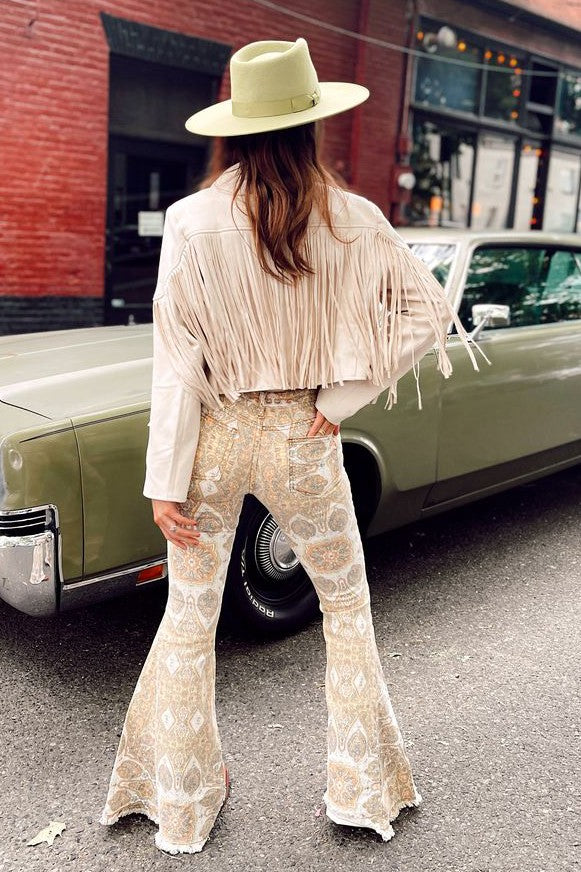 Paisley Bell Bottoms