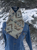 Western Cowboy Aztec Warm Neck Hood