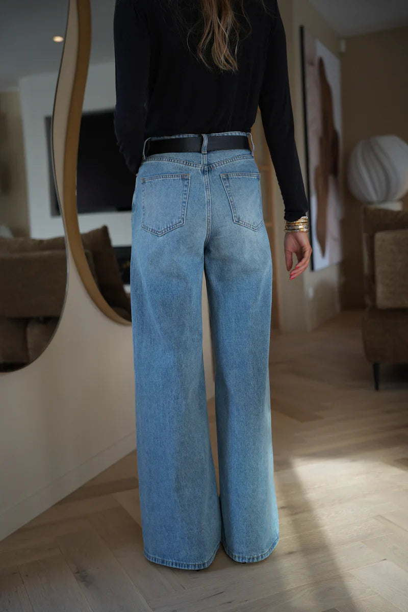 Light Blue Flared Jeans