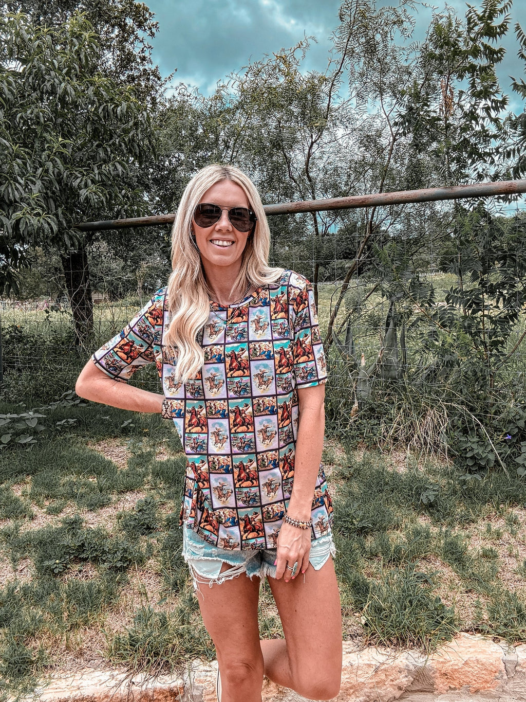 The Rowdy Cowgirl Top