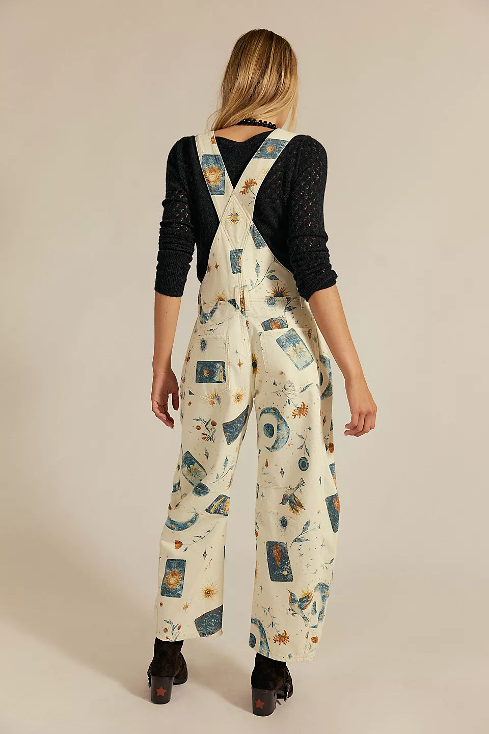 Good Luck Printed Overalls