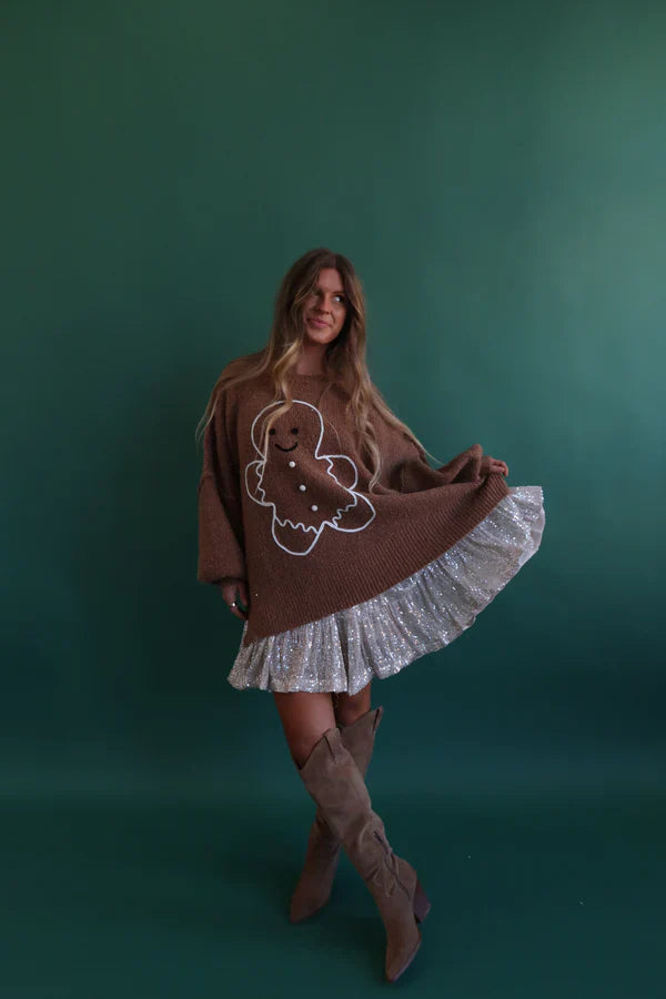 Gingerbread Man Sweater