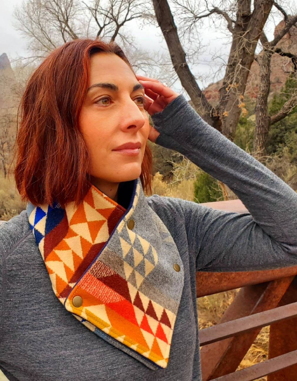 Wool Cowl Scarf - Smith Rock