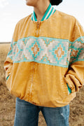 Tulsa Tan Bomber Jacket