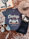 Cowboys Wild West Tee (Grey)