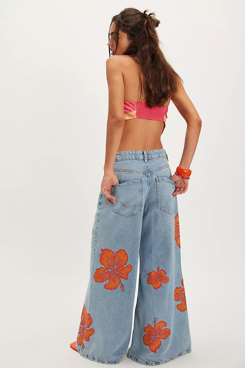 Palisades Wide-Leg Jeans