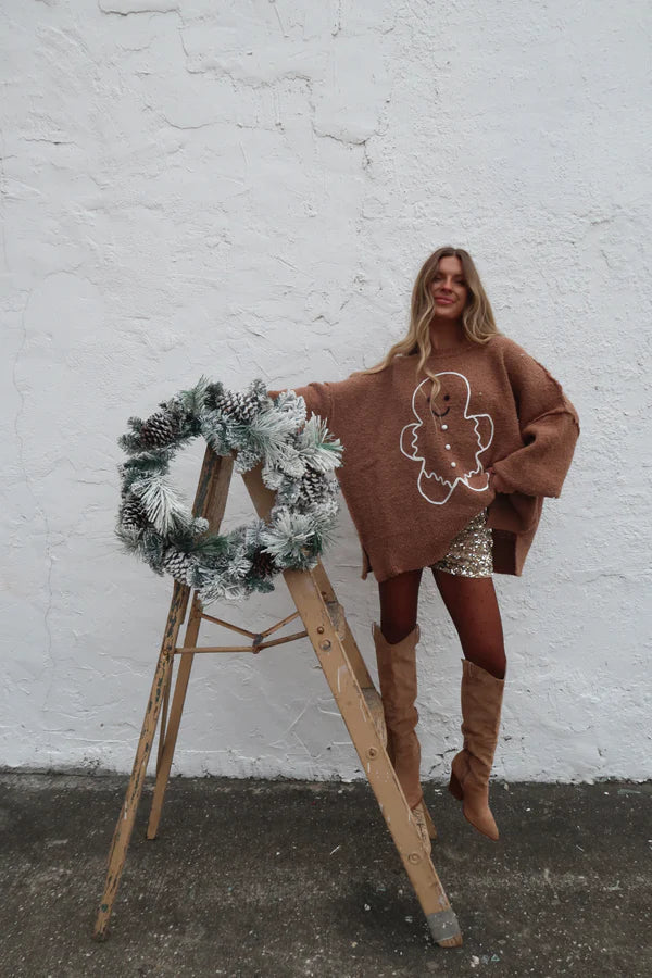 Gingerbread Man Sweater