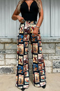 Cowboys Only Wide Leg Pants