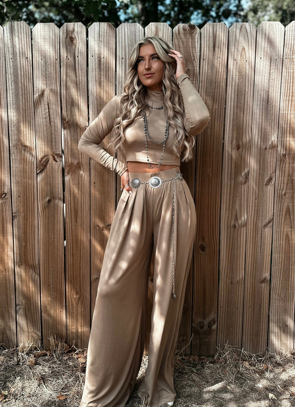 Western Autumn Pant Set