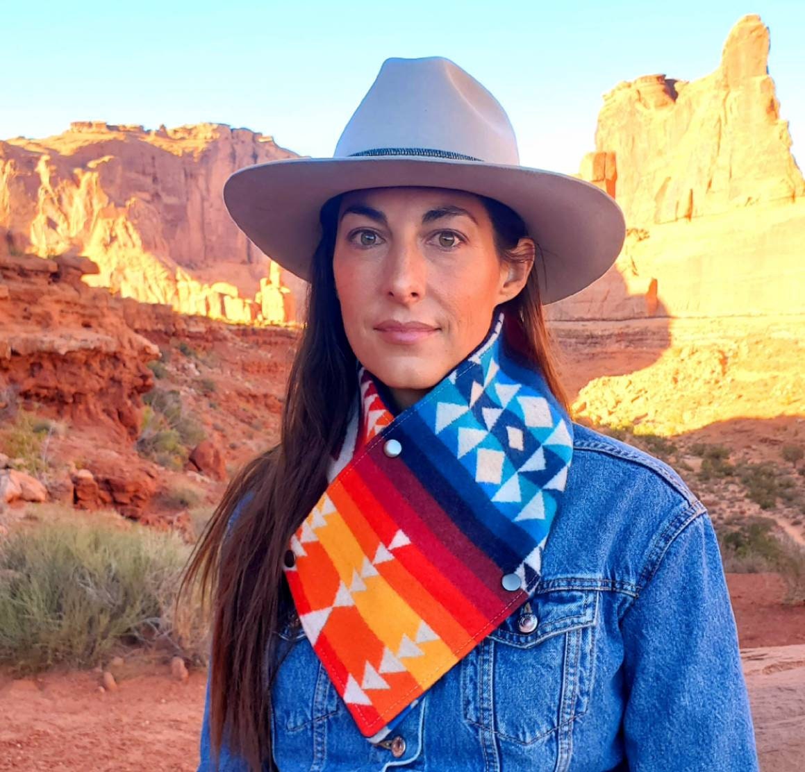 Wool Cowl Scarf - Pilot Rock