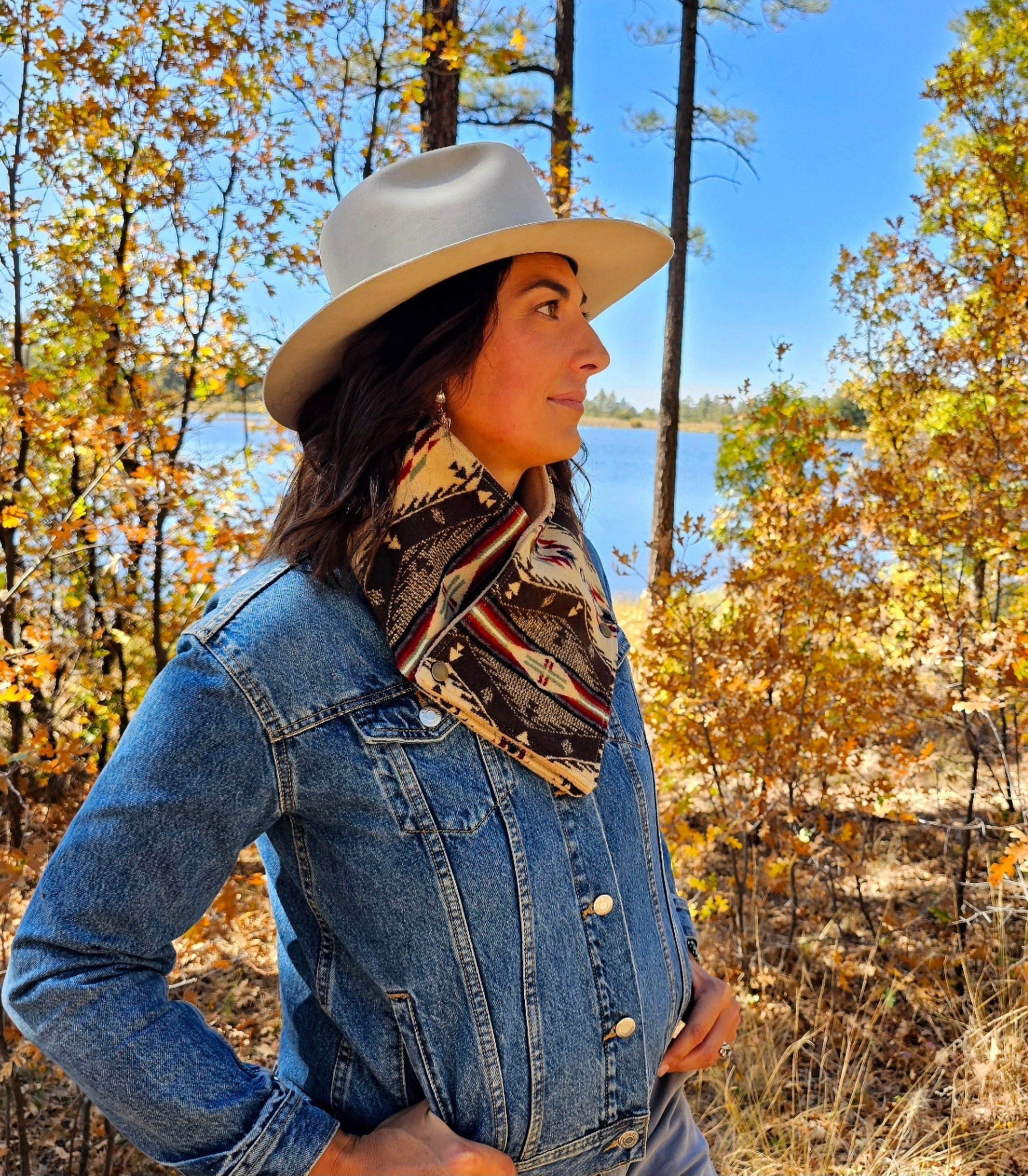 Wool Cowl Scarf - Spirit of the People