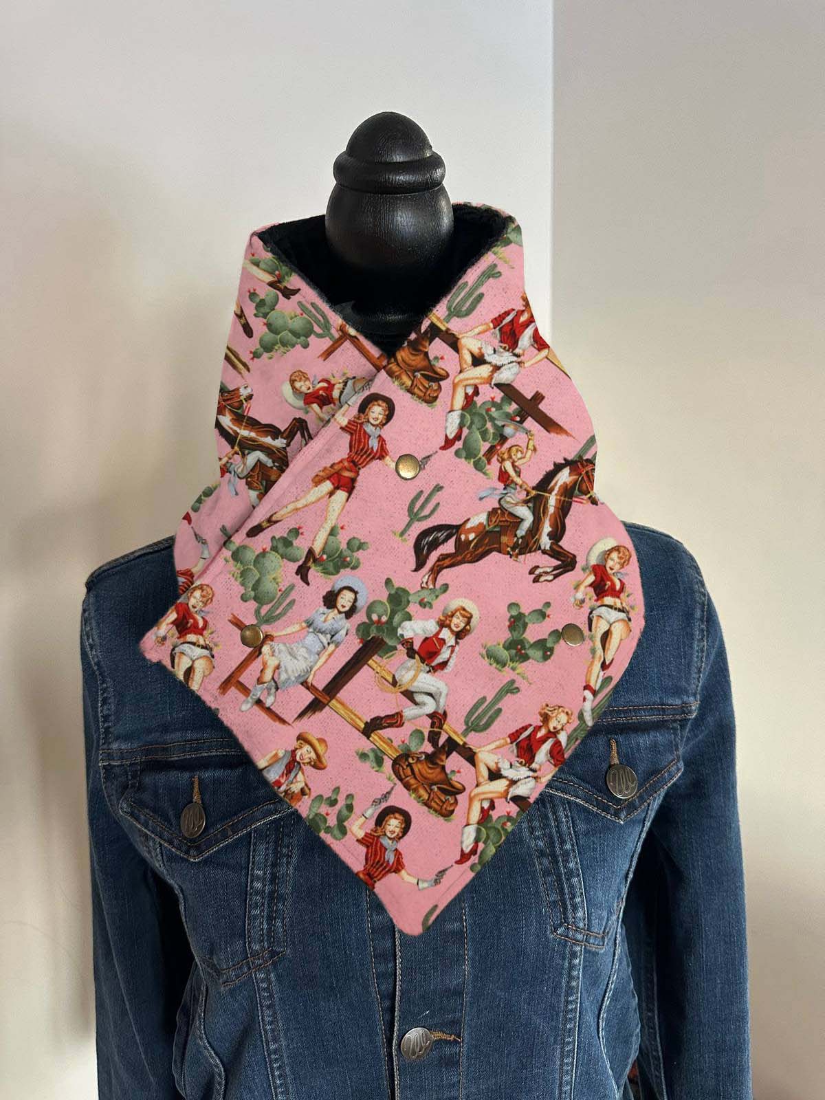 Western Cowboy Warm Neck Hood