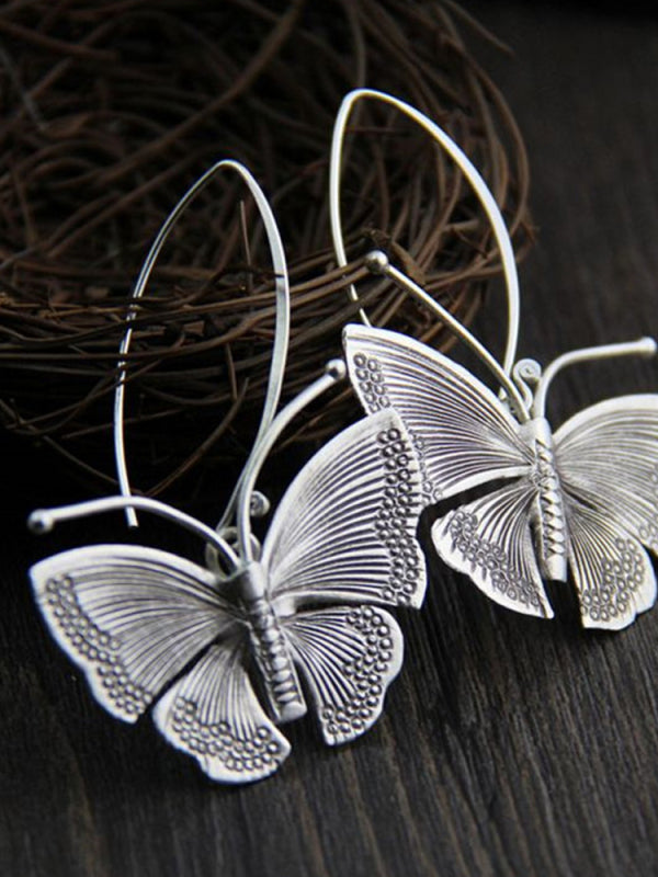 Retro Butterfly Earrings Accessories Gift