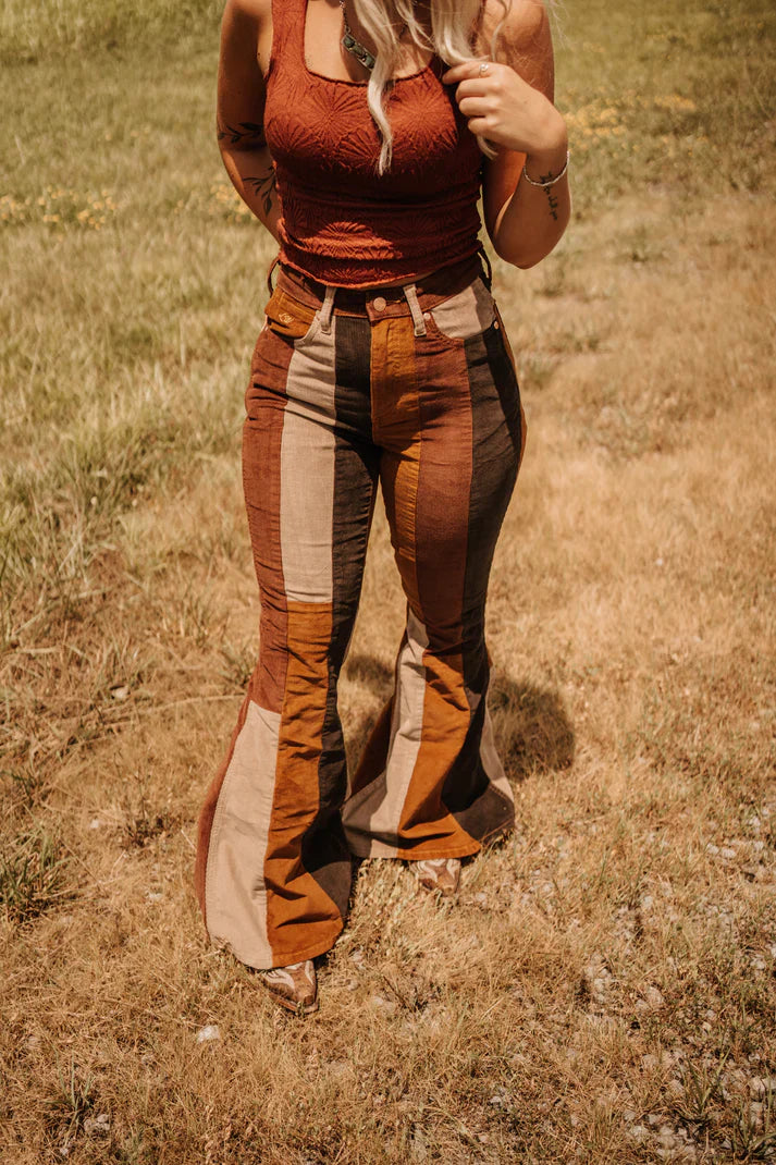 Patchwork Corduroy Bell