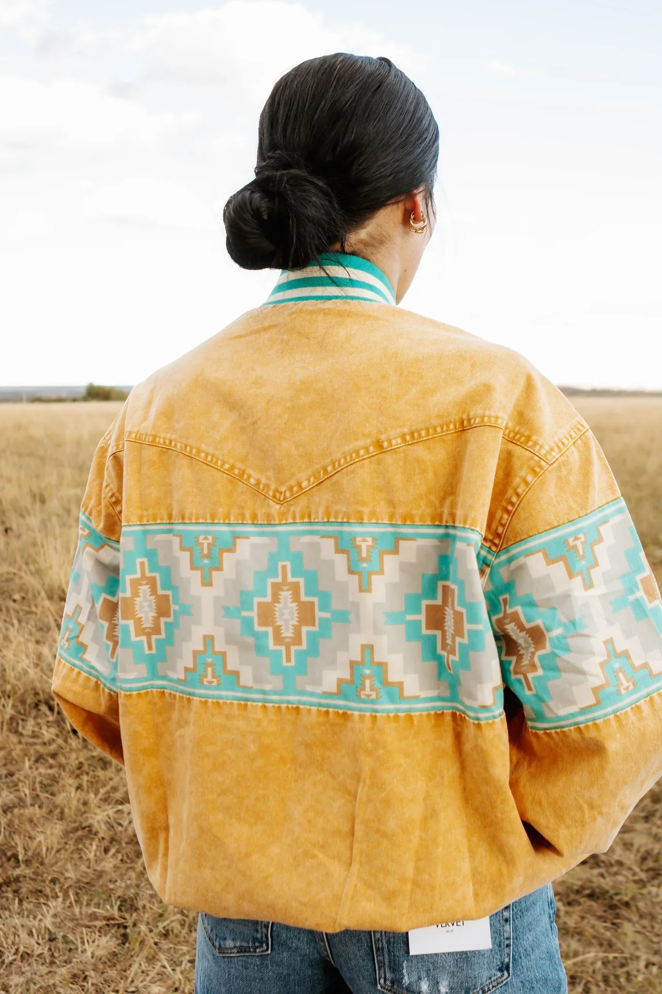 Tulsa Tan Bomber Jacket