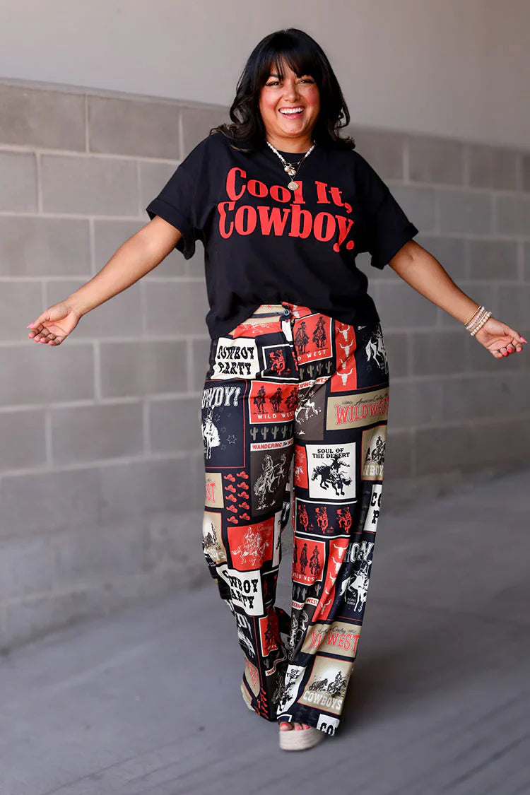 Cool It Cowboy Tee