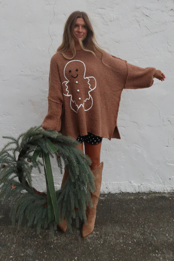 Gingerbread Man Sweater