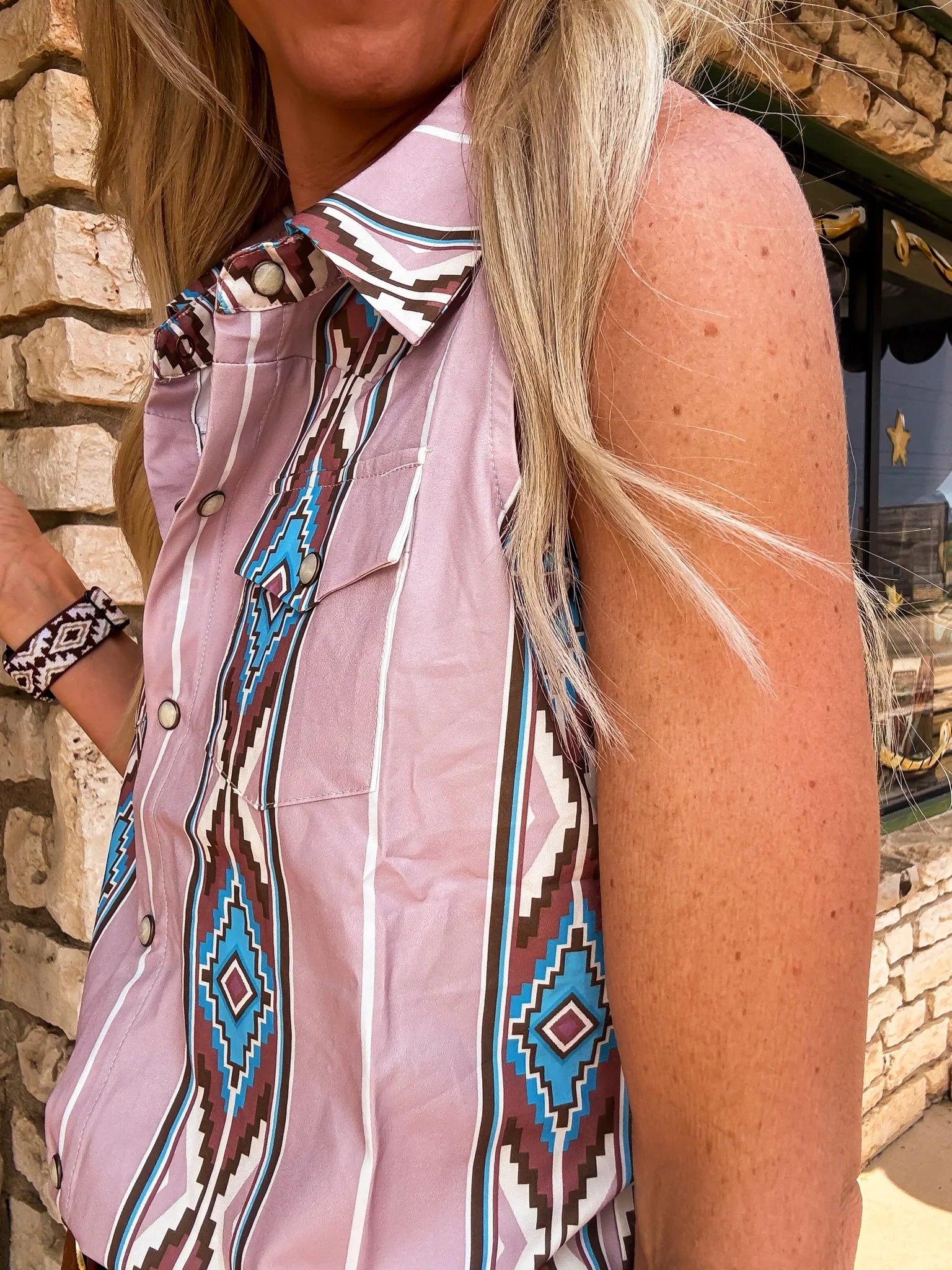 The Anson Aztec Button Down