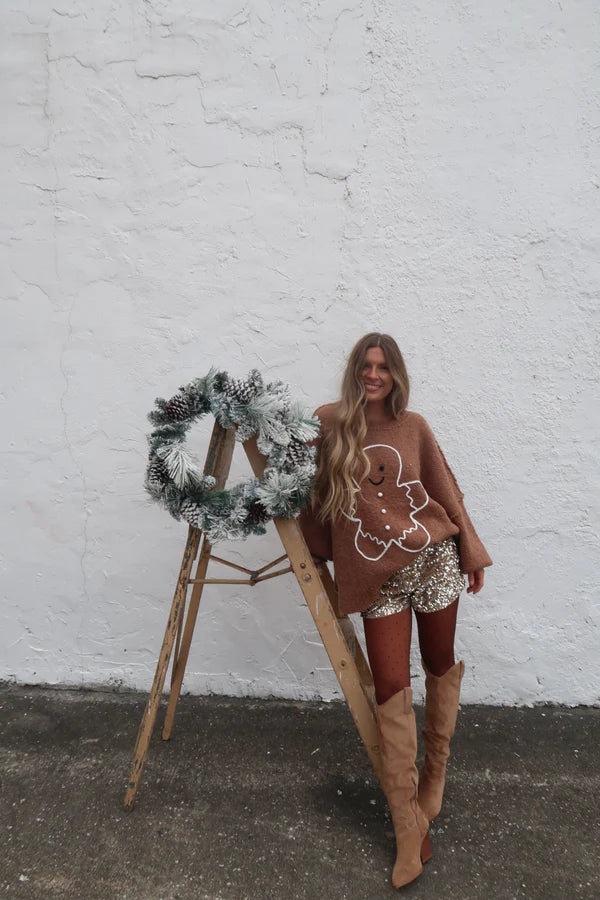 Gingerbread Man Sweater