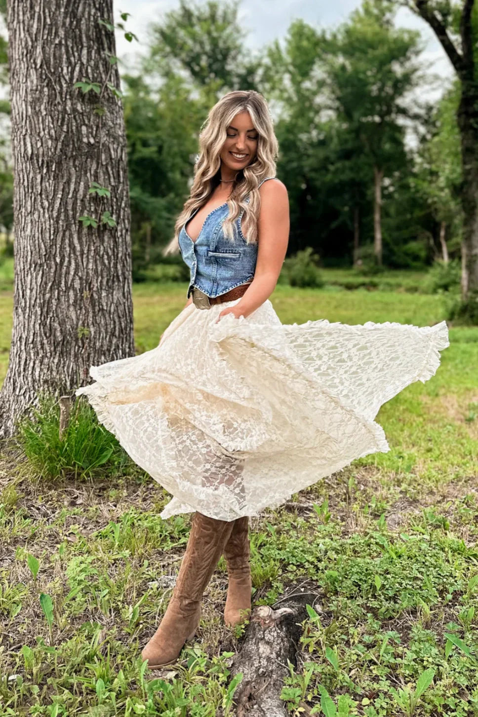 Wildflowers Maxi Skirt