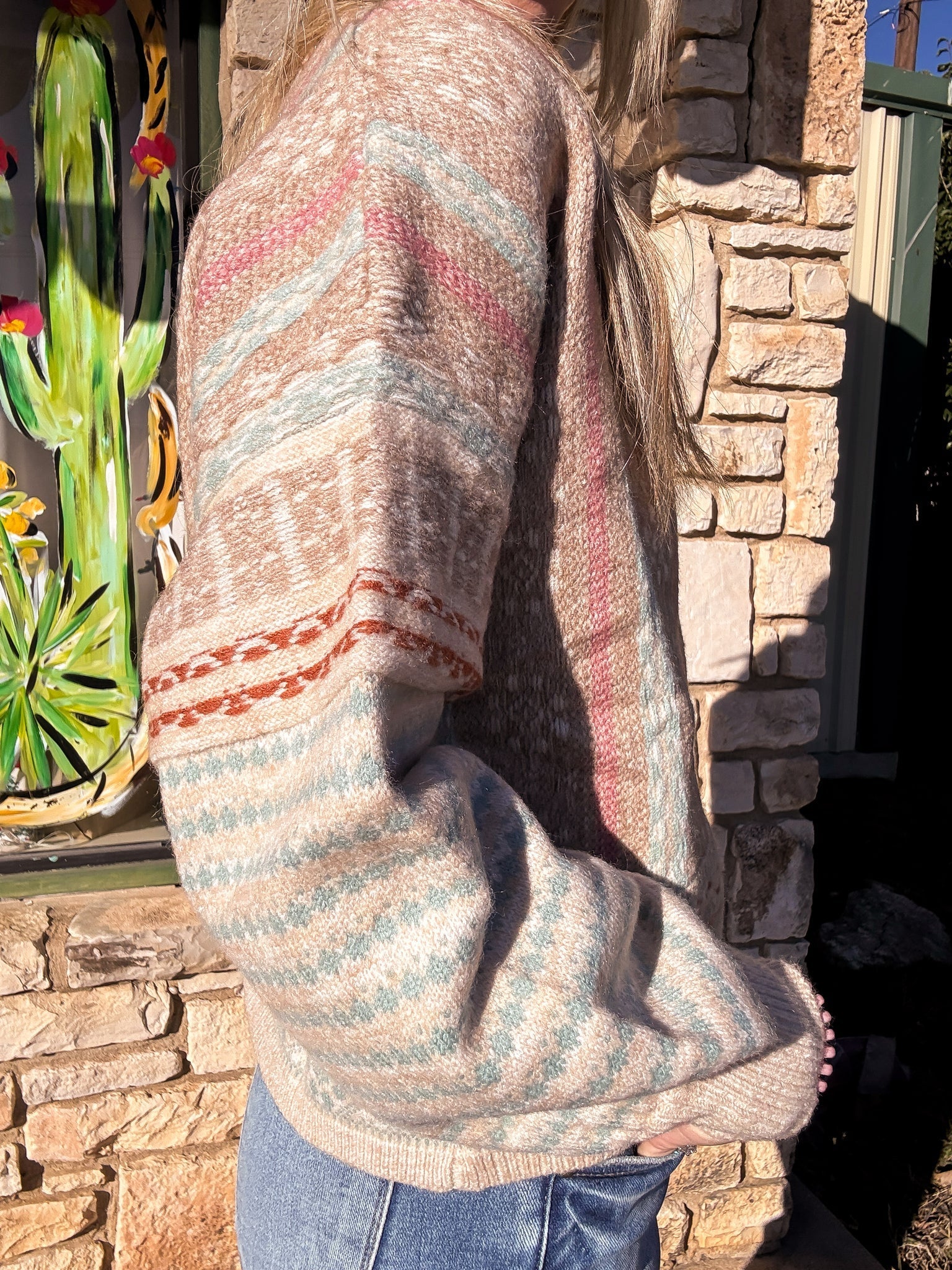 The Swedonia Knit Sweater (Mint Mix)
