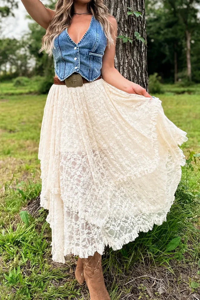 Wildflowers Maxi Skirt