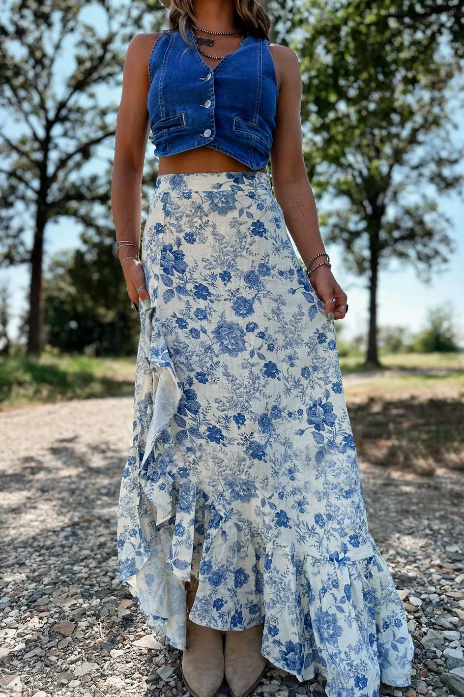 Southern Twine Maxi Skirt
