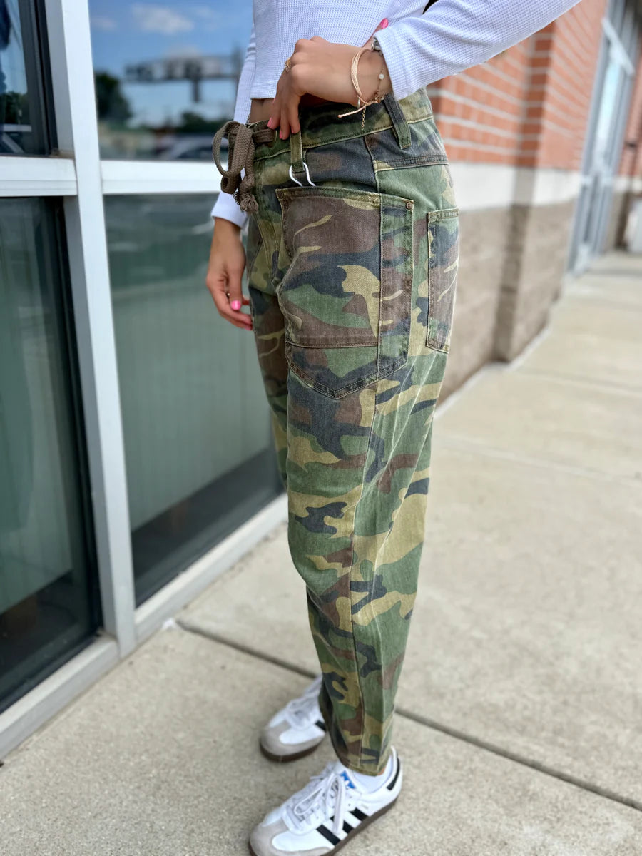 Canyon Camo Barrel Pants