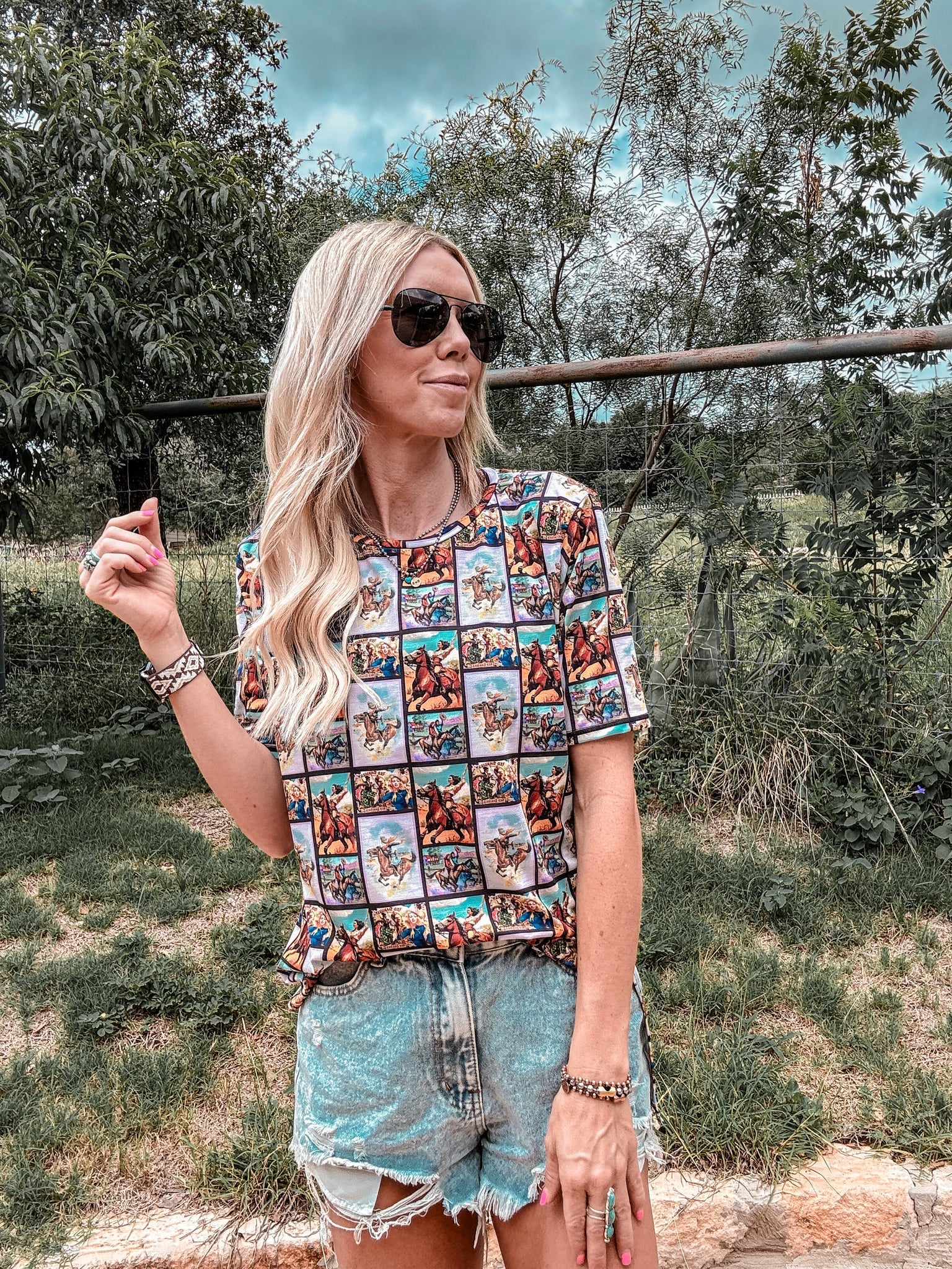 The Rowdy Cowgirl Top