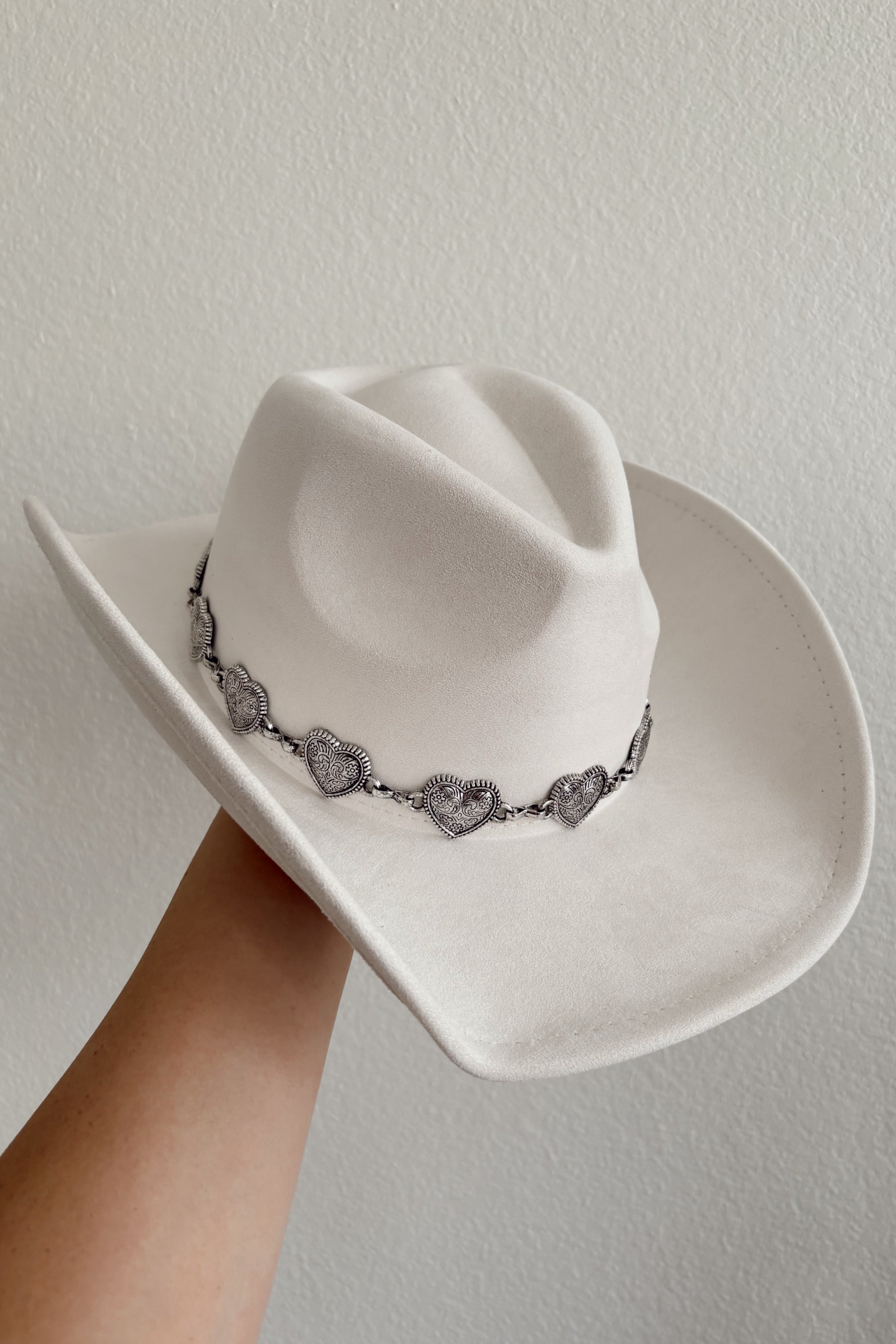 Stolen Hearts Cowboy Hat (Ivory)