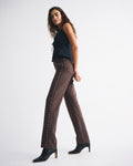 High Rise 90s Relaxed Vegan Suede Pant