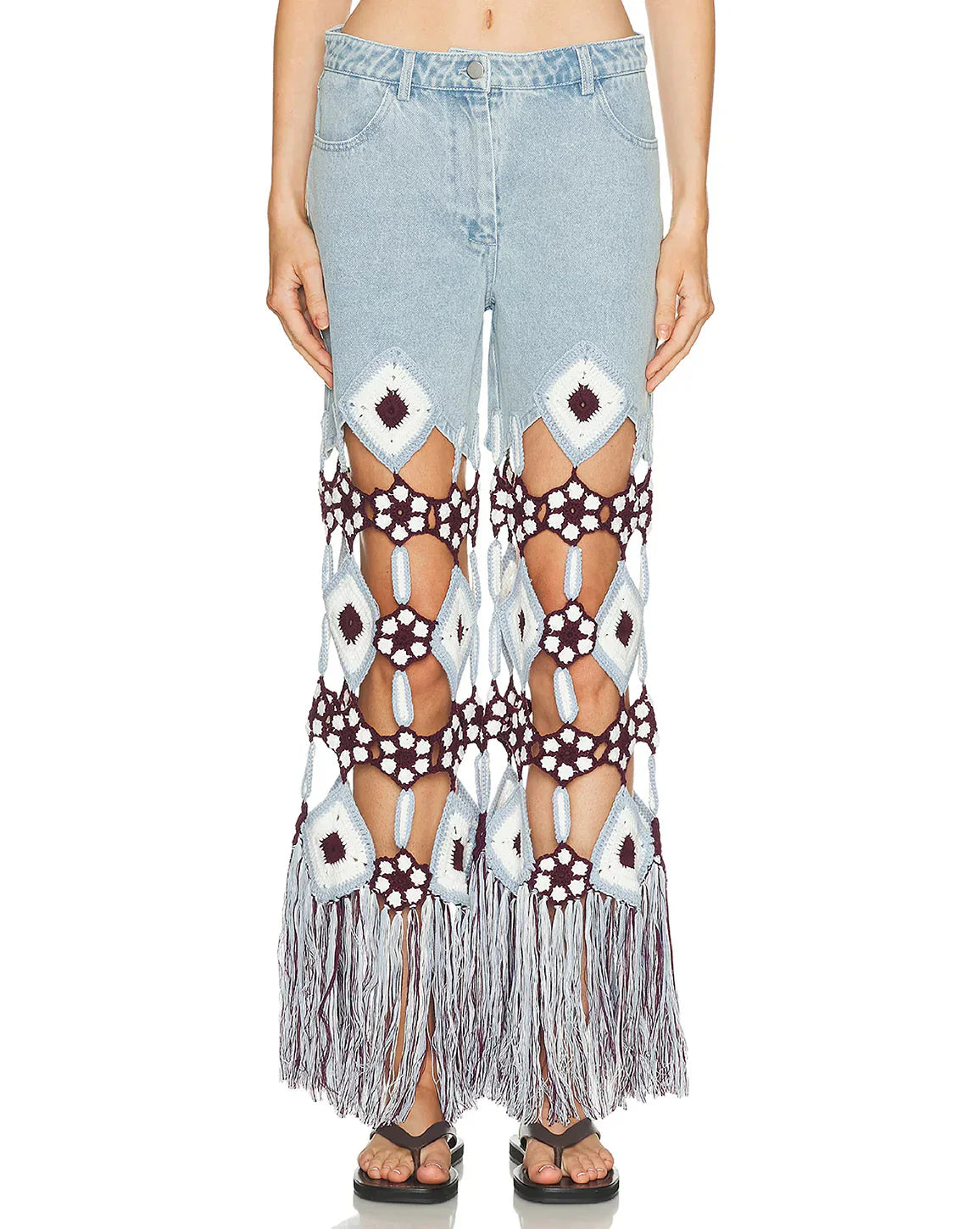 Belma Crochet Jean - Denim