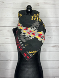 Ash Western Aztec Warm Neck Hood