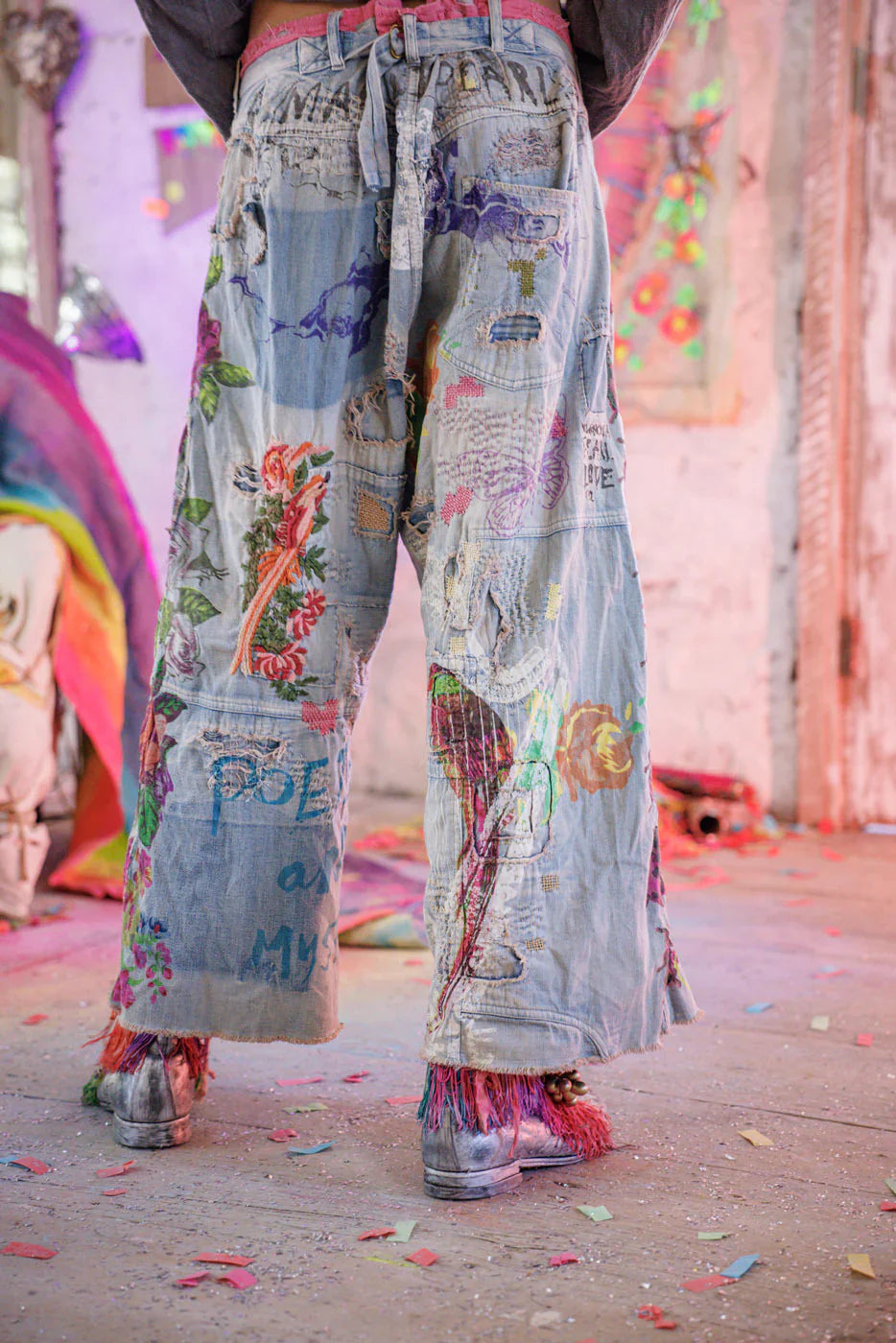 Peonies Dani Blues Denims