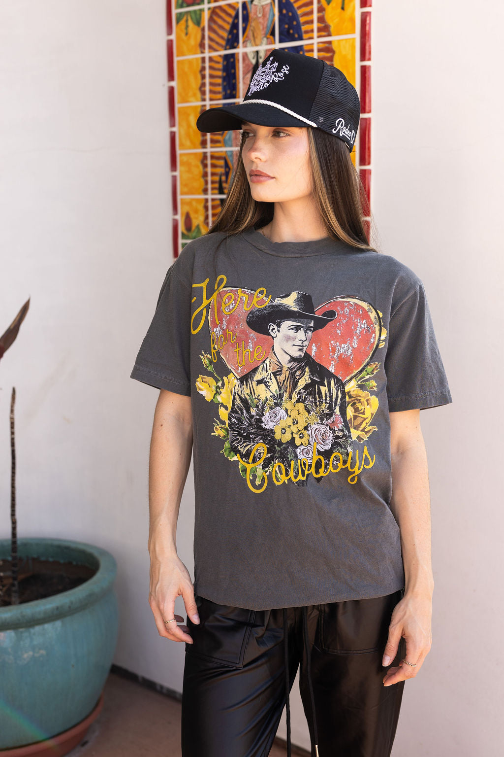 Here for the Cowboys Tee