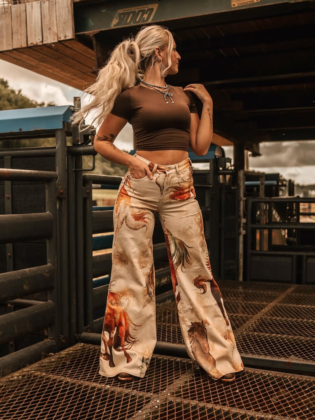 Wrangler Lainey Wilson Punchy Wild Horses