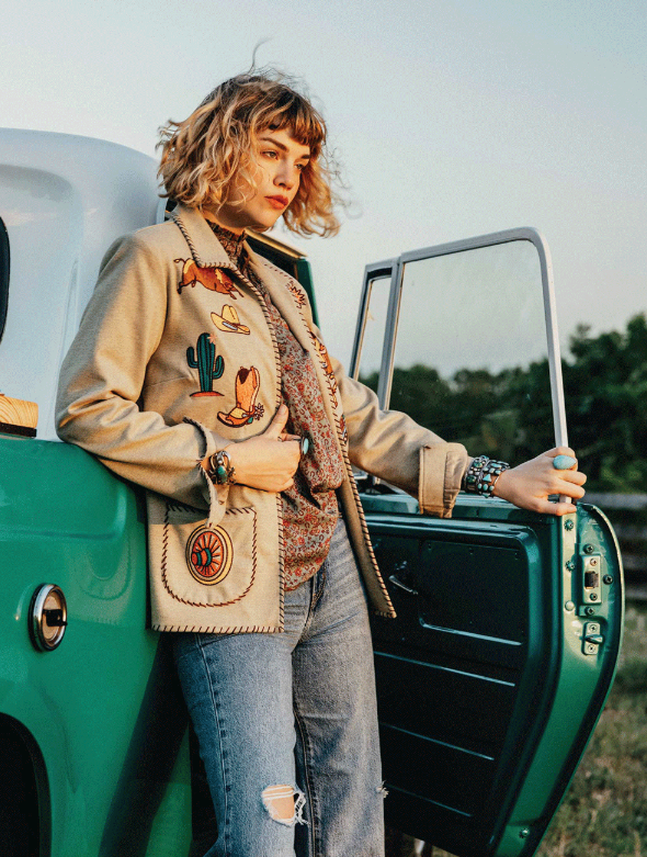 Western Story Patchwork Jacket