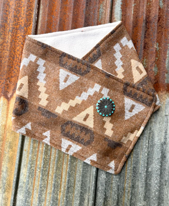 Cowboy Cow Wrap Scarf