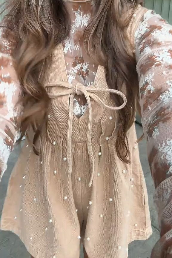 Western Pearl  Romper