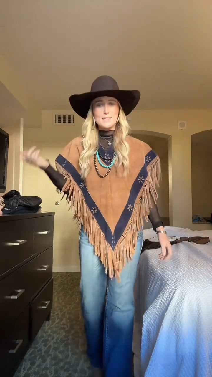 Vintage Western Style Cape