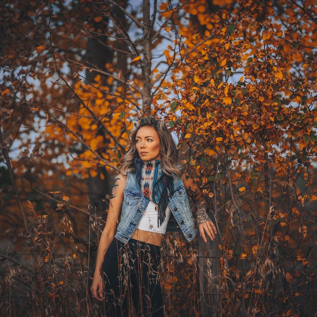 Fringe Bandana - Aztec