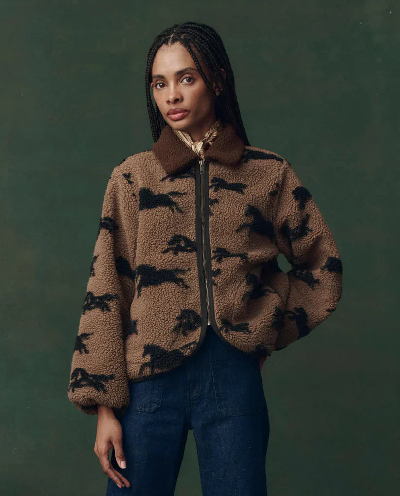 The Great - Pasture Jacket in Hickory Brown