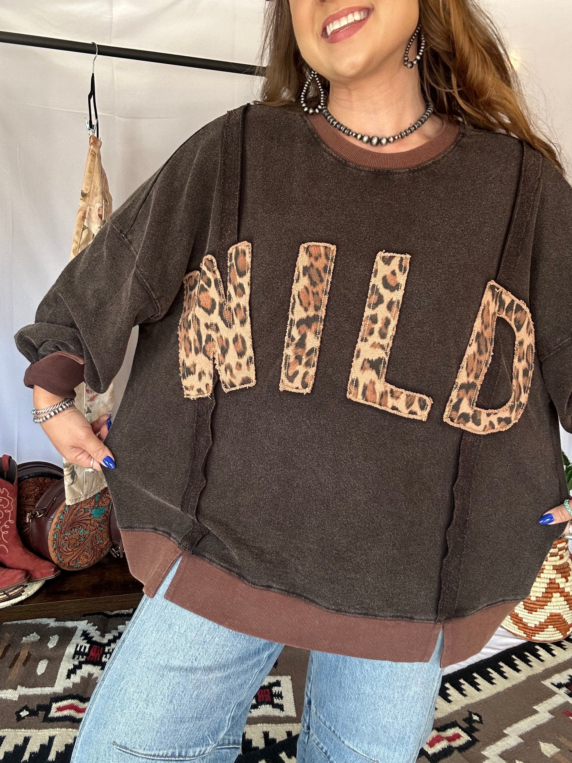The Wild Instinct Oversized Pullover