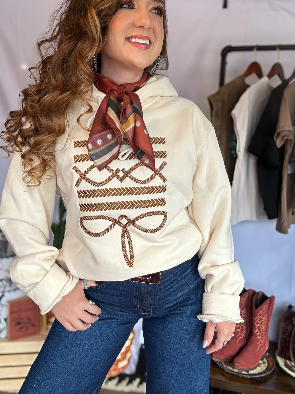 The Rope Script Pullover