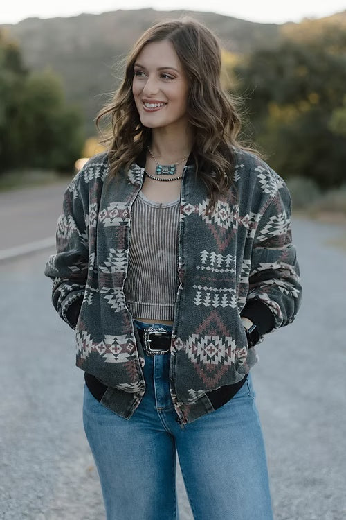 Sagebrush Spirit Bomber Jacket