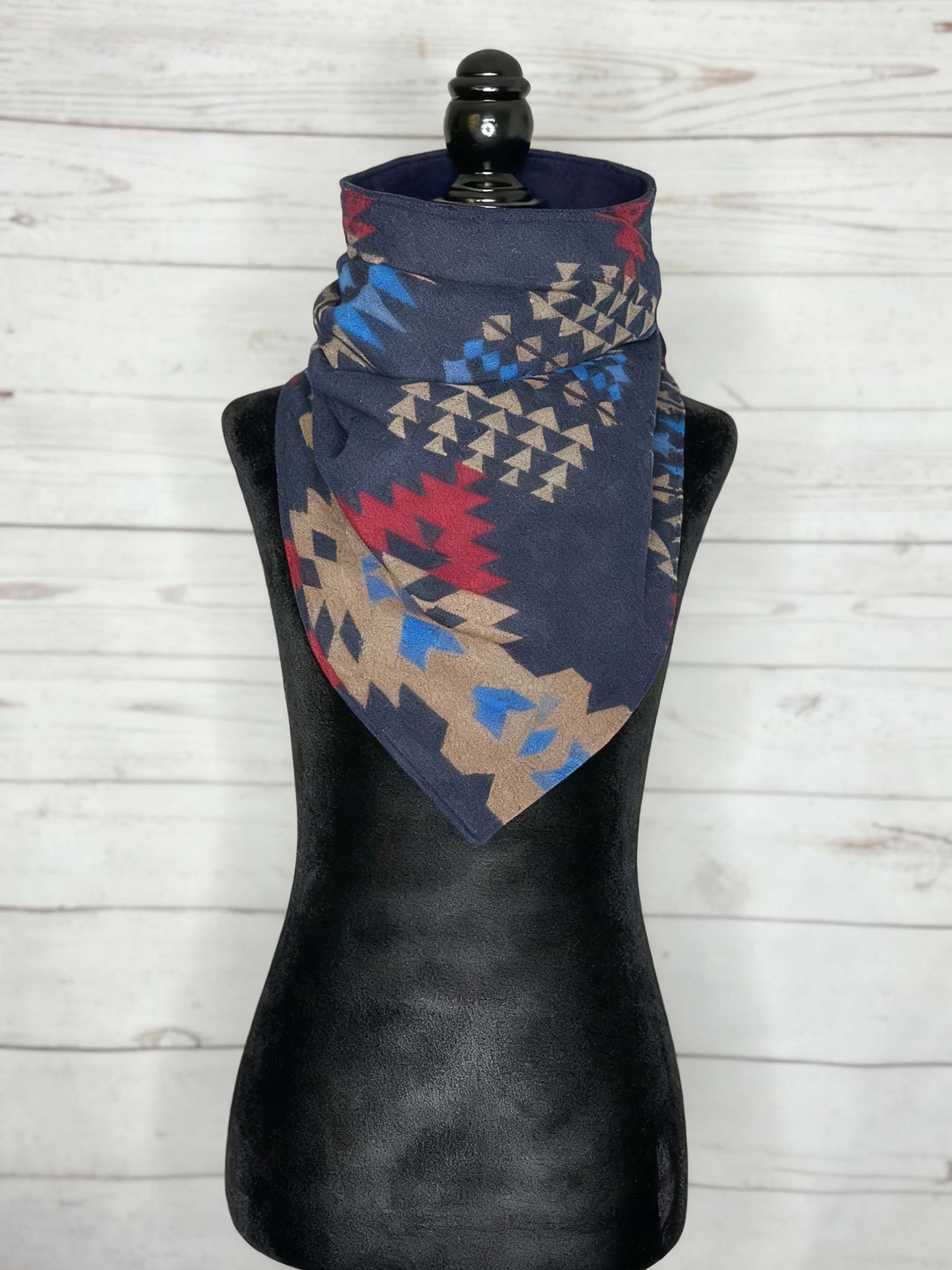 Blue Ridge Aztec Warm Neck Hood