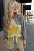 Floral Starburst Top