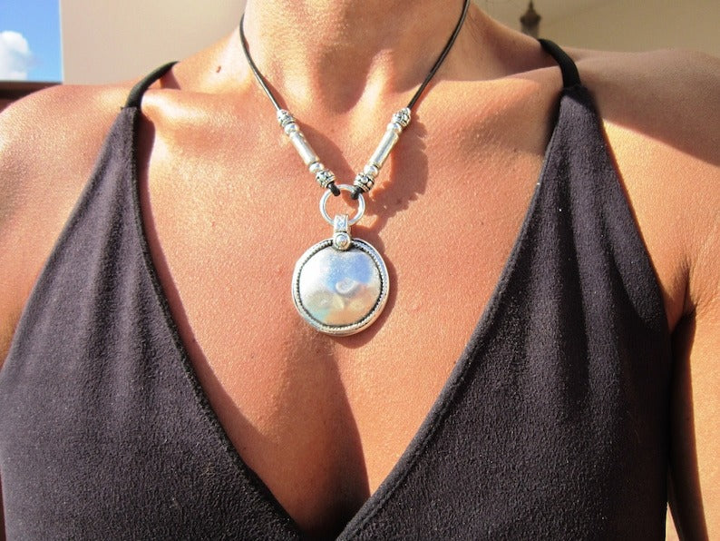 women's vintage statement necklace